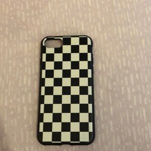Checkered phone case